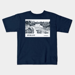 Spokane - Washington Kids T-Shirt